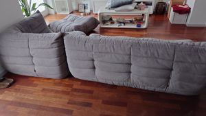 Togo Lignet Roset Alcantara 4teilig  Bild 9