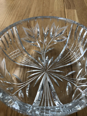 Vintage: Schüssel Bleikristall Bild 2