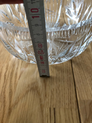 Vintage: Schüssel Bleikristall Bild 5