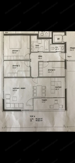 4 Zimmerwohnung zu vermieten