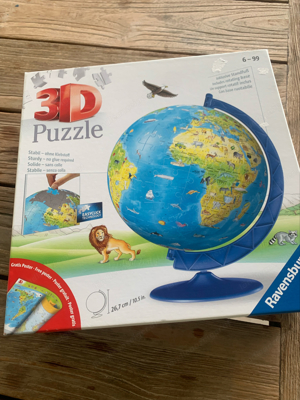 3D Puzzle Globus