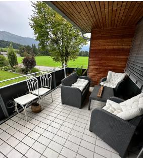 Lingenau: Sonnige 3-Zimmer-Terrassenwohnung