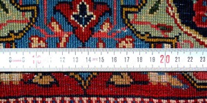 Orientteppich Keschan Mohtasham 183x109 19. Jh. T113   Bild 5