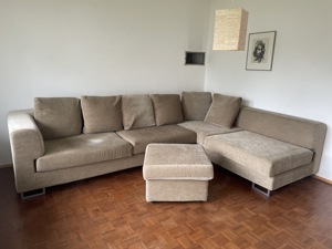Sofa Couch Wohnlandschaft zu verschenken