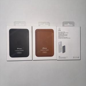 Original Apple Leather Wallet MagSafe- 3 Stk