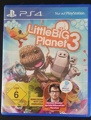 Little Big Planet 3 PS4 gebraucht, sehr guter Zustand