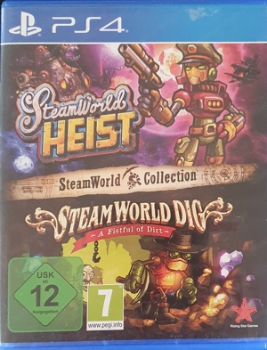 Steamworld Collection, Steamworld Heist Steamworld Dig 2 Spiele, PS4, gebraucht, sehr guter Zustand