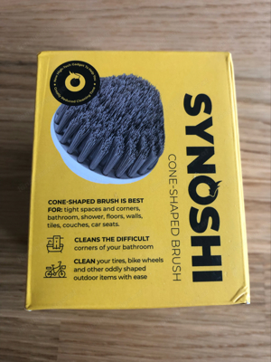 Synoshi: 2 kegelförmige Bürsten