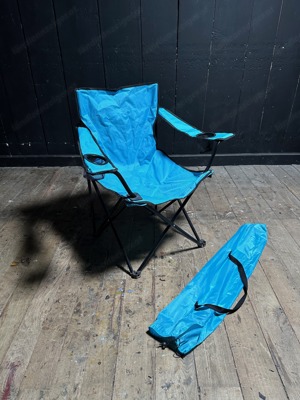Camping Stuhl für Kinder, Blau