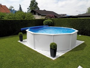 Stahlwand Swimmigpool