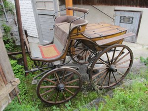  Historische Kutsche Einspänner Sport-Break Pferde-Wagen Bild 4