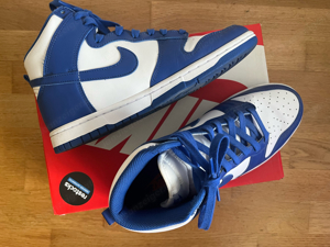 Nike dunk High blau