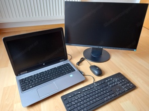 Laptop, Monitor und Zubehör