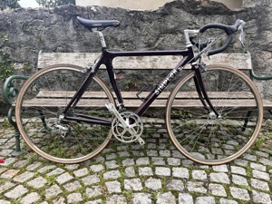 Simplon Rennrad aus den 90er Jahren mit einem Carbon Rahmen