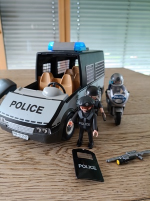 Playmobil Polizei + Motorrad