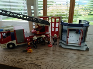 Playmobil Feuerwehrstation