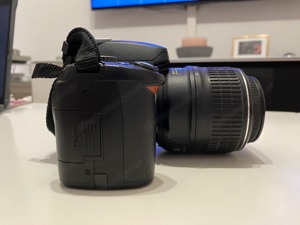 Nikon D60 Spiegelreflex mit Tasche und Akkus Bild 4