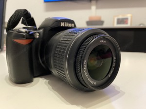Nikon D60 Spiegelreflex mit Tasche und Akkus