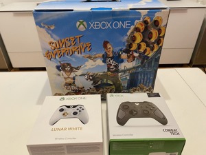 XBOX One SSOD Edition weiß, 500GB + 2 Controller, neuwertiger Zustand, OVP Bild 2