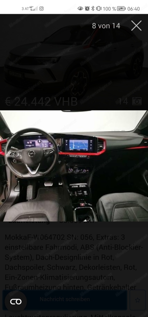 Opel Mokka Sport Line Bj 21 Traum