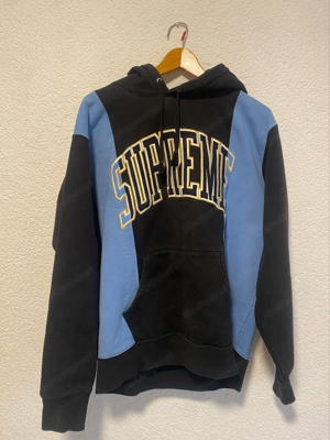 Supreme Paneled Arc Hooded Sweatshirt Size: L
