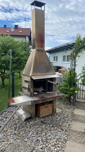 Gartenkamin mit viel Zubehör 