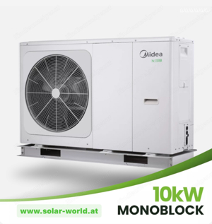 Midea 10 kW Monoblock Wärmepumpe MHC-V10W D2N8-BER90 Bild 2