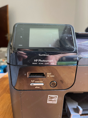 HP Photosmart Wireless B110 mit 6 Zusatzpatronen