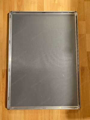 Alu Klapprahmen 62 x 87cm (Format A1) m. entspiegelter Schutzscheibe Bild 2