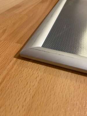 Alu Klapprahmen 62 x 87cm (Format A1) m. entspiegelter Schutzscheibe Bild 3