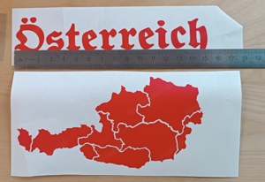 Heimatliebe Länder Stolz Österreich Sticker 