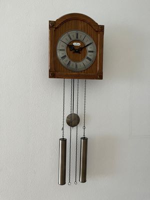 Alte Holz Wanduhr