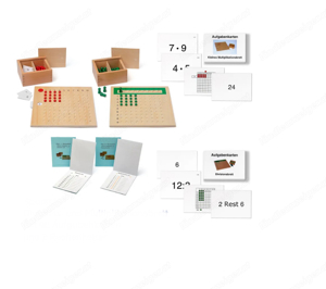 Montessori Divisions- u. Multiplikationsbrett