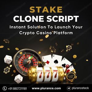 Launch your crypto casino with ease with stake clone script