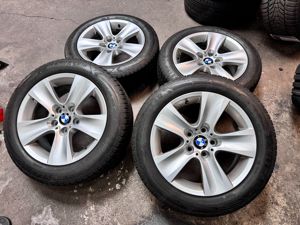 BMW Winterkompletträder 5er F10 F11 6er F06 F12 F13 17 Zoll Styling 327 Sternspeiche 17 Zoll Alu