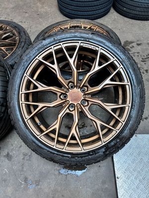 Concaver CVR1 Brushed Bronze in  8,5J 20 Zoll ET43 + Hankook 255 40 20 101Y Bild 6