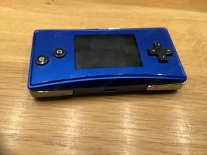 Gameboy Micro blau und Spiele 