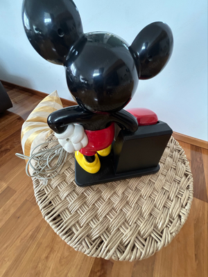 Vintage Mickey Mouse  Telefon 1990 RARITÄT Bild 8