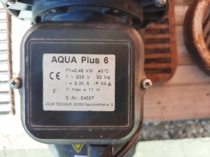 Filterpumpe Aqua Technik 