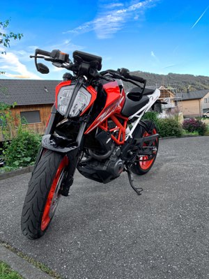 KTM Duke 390 zum Ausschlachten