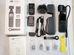 DJI Pocket 2 Creator Combo, 4K, Kamerastabilisierung durch 3-Achsen-Gimbal