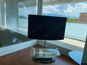 Design Unikat - Glas TV Rack - Ständer - Schwebend für Plasma - LCD - LED TV - Penthouse style