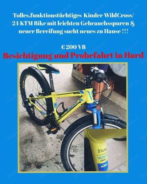 Kinderfahrrad 24 zoll KTM