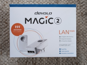 Devolo Magic 2 LAN triple Starter Kit (8510) NEU