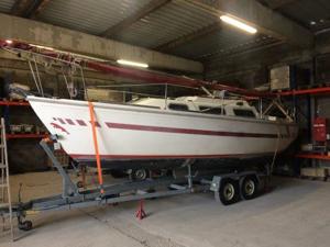 Segelboot Jaguar 25 mit Badeplattform Bild 8