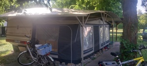 Tabbert Wohnwagen auf Parzelle in Ungarn