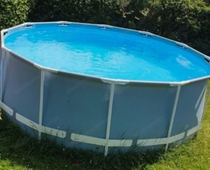 Intex Gartenpool + neue Poolpumpe