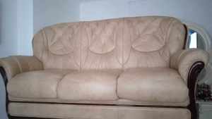 Neuwertiges Sofa Echtes Leder