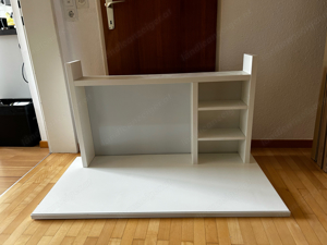 Ikea Schreibtischplatte und Aufsatz