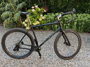 Gravelbike Rennstahl 853 Trail Gravel Black Edition